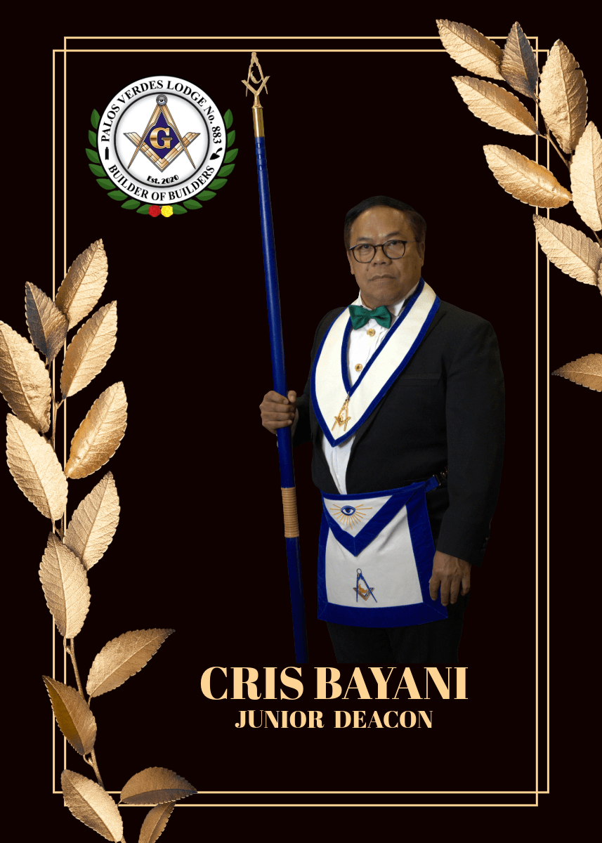 Cris Bayani - Junior Deacon